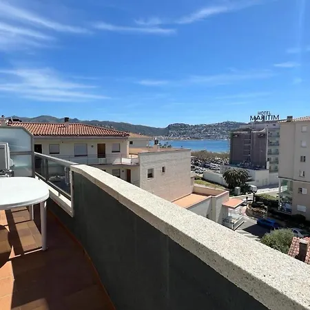 Bonito Duplex Con Vista Mar Y Aparcamiento Av-02 Apartmán Roses