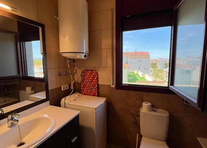 Apartmán Bonito Duplex Con Vista Mar Y Aparcamiento Av-02 Roses